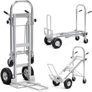 Carro Yegua 350kg Plegable Ruedas Macizas