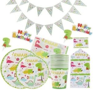 Pack Cumpleanos De Dinosaurio