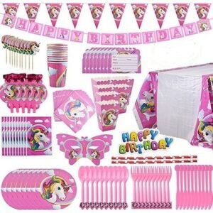 Pack Cumpleanos De Unicornio