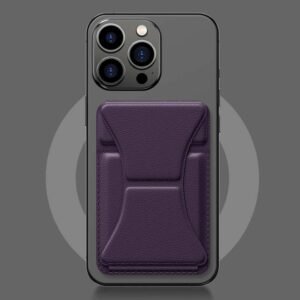 (Violeta) Tarjetero Billetera Magsafe Para iPhone 12, 13, 14