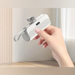(Type-c Blanco) bateria cargador portatil 5000mah