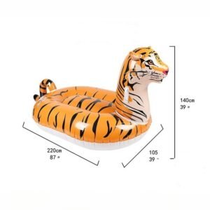 Airmyfun (tigre) Flotador Inflable Gigante Anillo Natacion Juguete Piscina