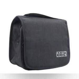 (Negro) Bolsa De Viaje Cosmetico y Maquillaje