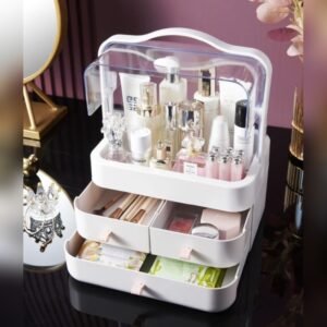 (Blanca) Organizador De Maquillaje