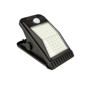 (Medio) Lampara Solar Led Con Sensor Modelo De Pinza