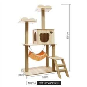Torre Rascador Casa Torre Animales Para Gatos Y-5