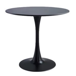 (Negro) Comedor Mesa Eames Redonda 60cm