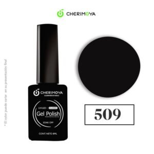 (509) CHERIMOYA Esmalte Permanente 8Ml - Negro