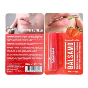Reania??Y Balsamo Labial Bubbaluu - FRUTILLA