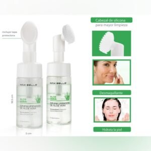 MAXBELLE Espuma Limpiadora De Aloe Vera 125ml