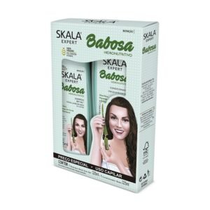 SKALA Kit de Shampoo y Acondicionador Babosa Aloe Vera