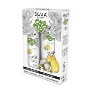 SKALA Kit de Shampoo y Acondicionador Aleo de Coco