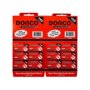 Dorco HQ Roja Hojilla Para Navaja - 120 FILOS