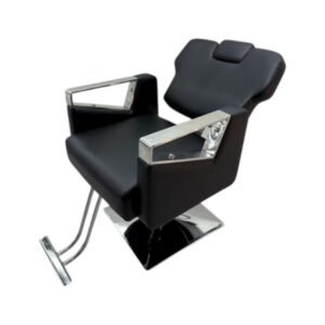 Sillon Barberia Reclinable Negro