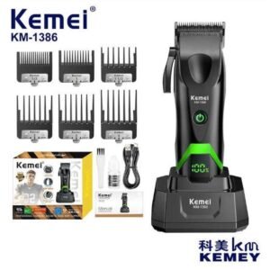 KEMEI Maquina De Corte Barber Km-1386 7500PRM