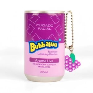 TOALLITAS DESMAQUILLANTES UVA BUBBALUU