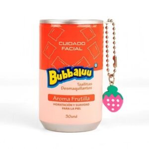 TOALLITAS DESMAQUILLANTES FRUTILLA BUBBALUU
