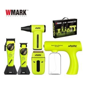 (Green) WMARK Combo NG-8637 5 en 1 Barber