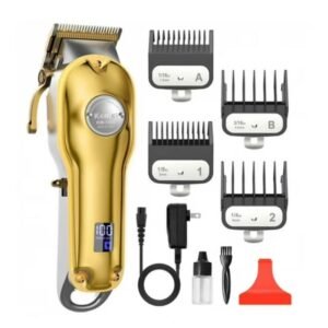 Maquina De Corte Kemei Barber Km-1986 USB 7500PRM